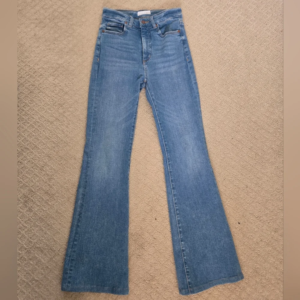 LOFT Slim Flare Jeans - Picture 2 of 11
